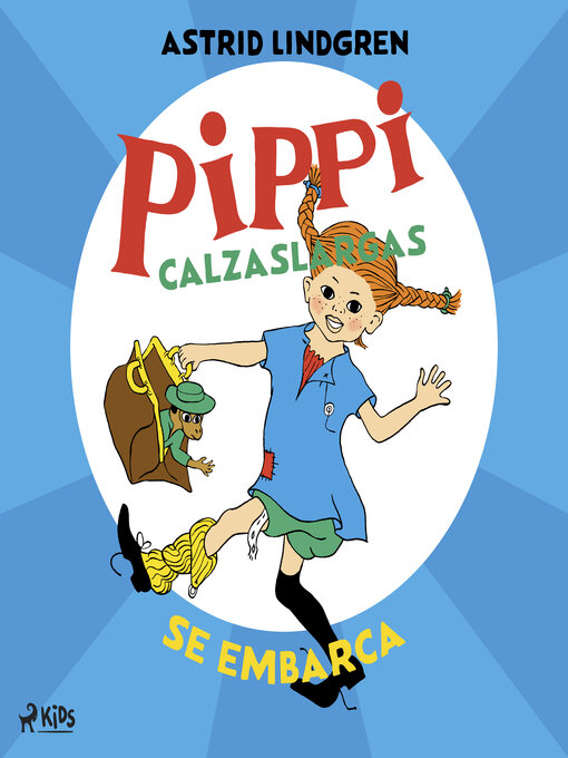 Cover image for Pippi Calzaslargas se embarca